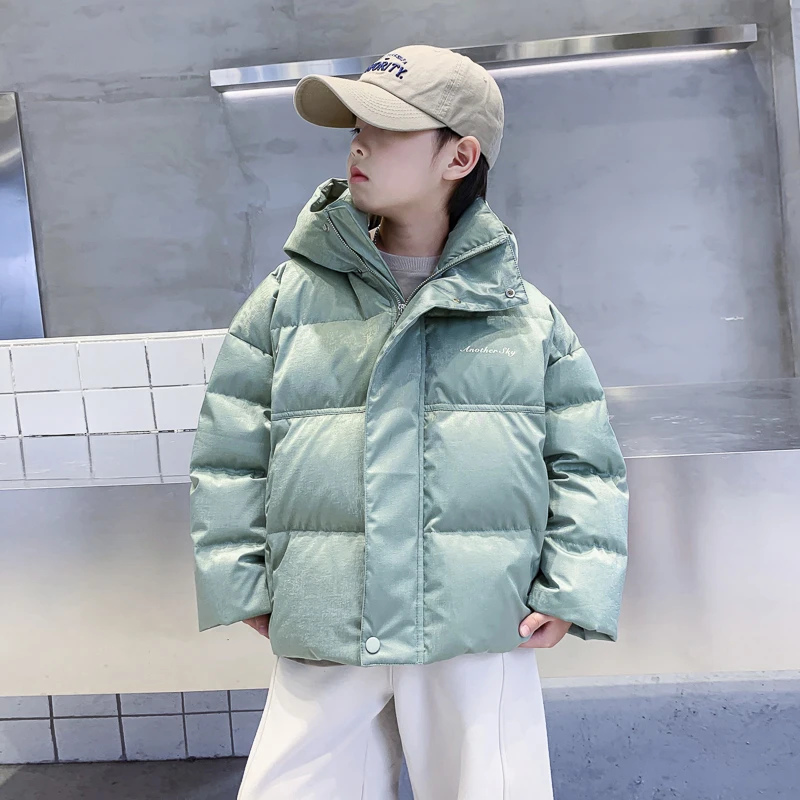 【现货现发】儿童羽绒服2024冬季新款韩系休闲加厚保暖外套潮流时尚