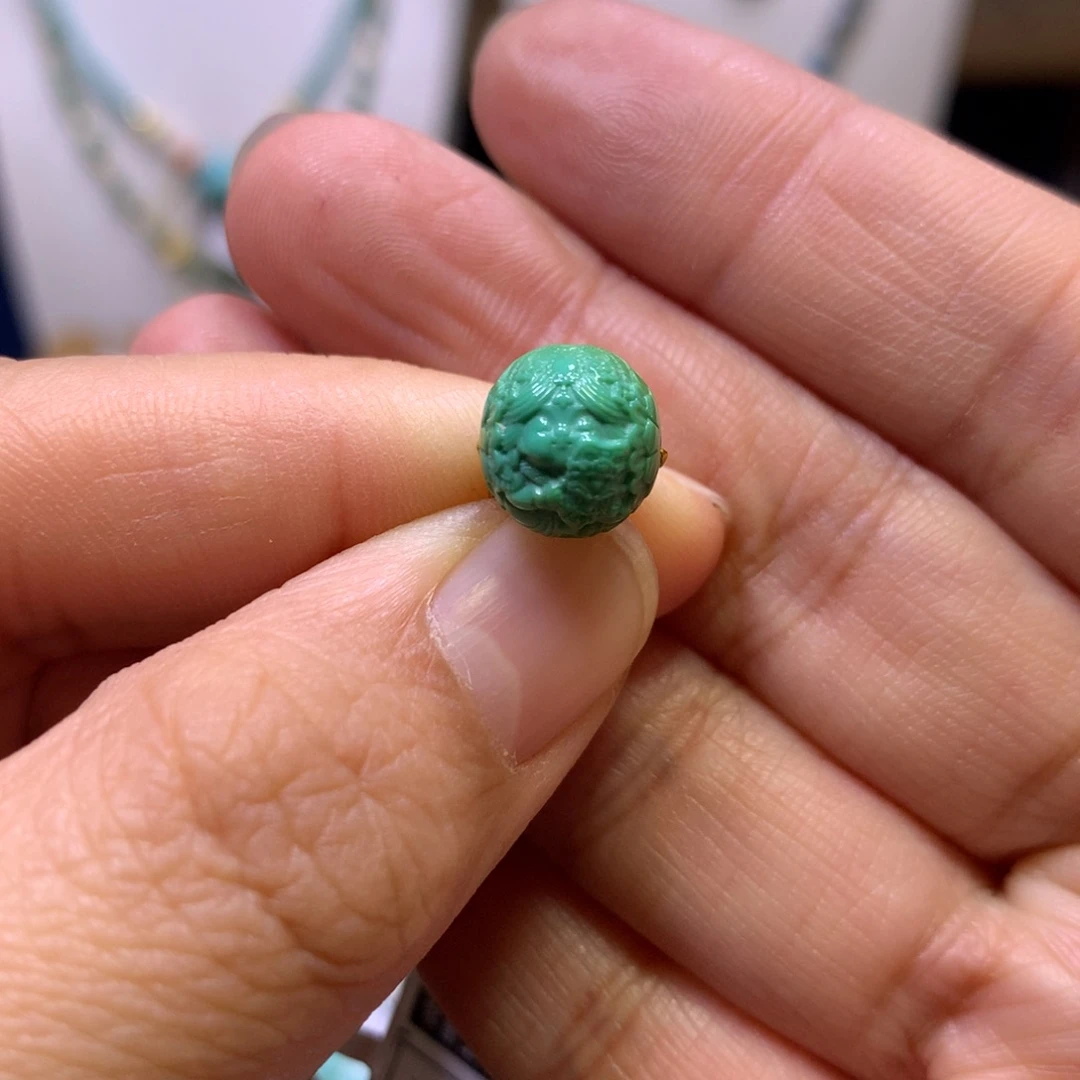 绿松石未镶嵌配饰