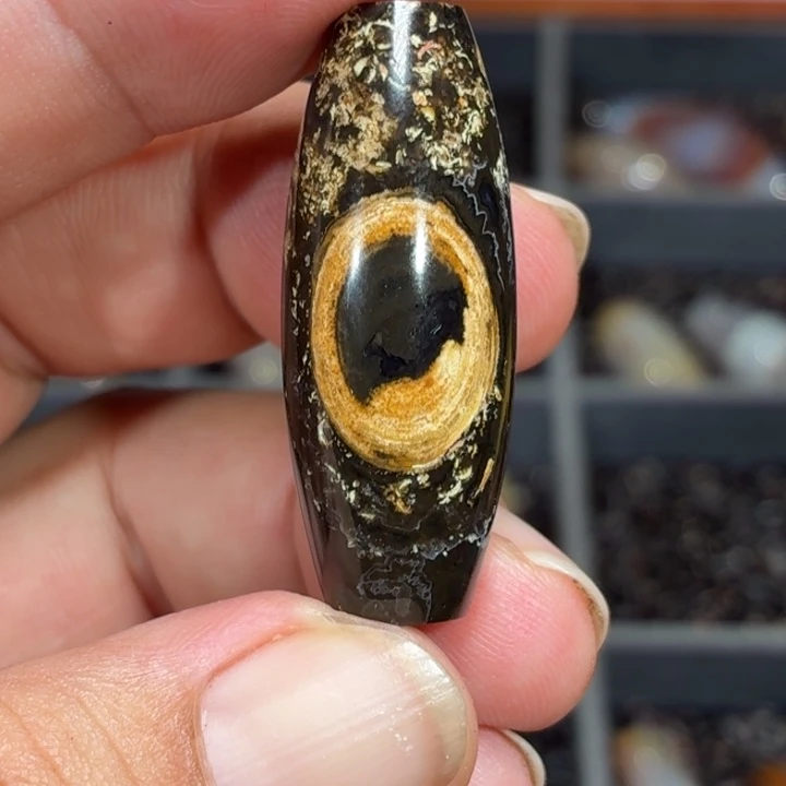 玛瑙/玉髓散珠_HEIMORI 天然天珠