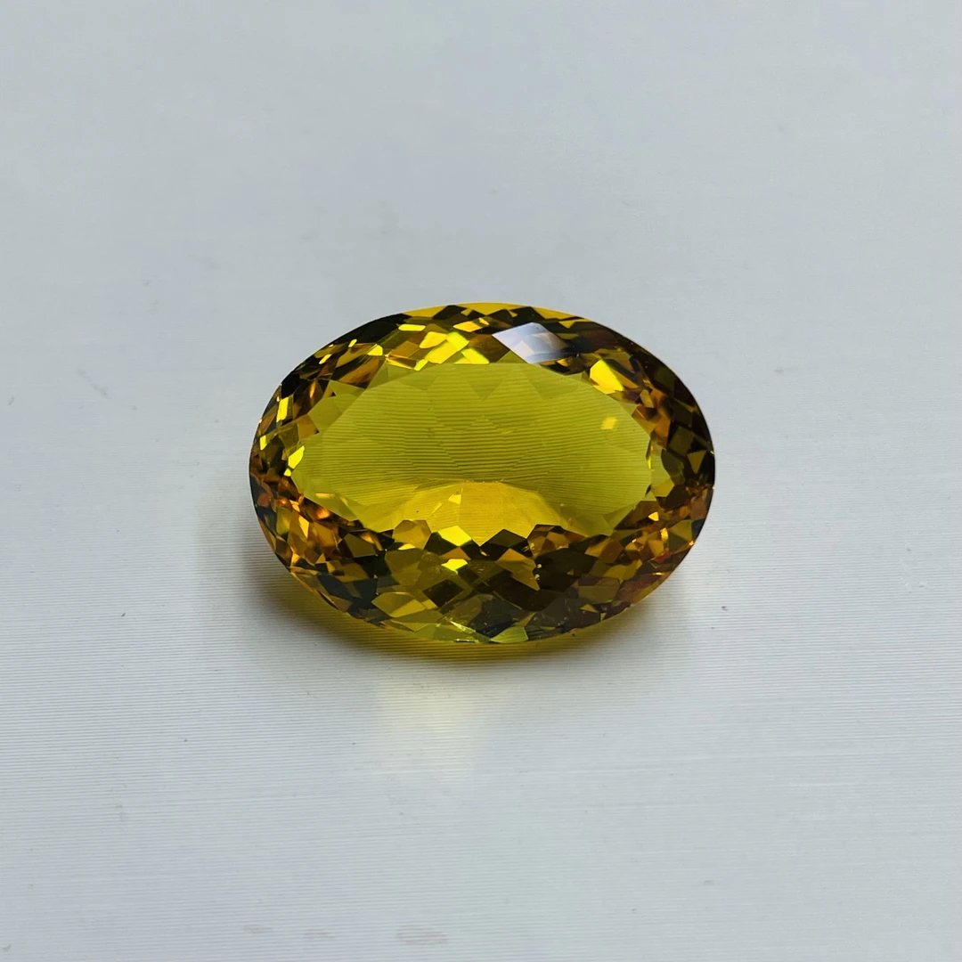 【锦希优选】F488-2黄椭圆裸石多样性发一件