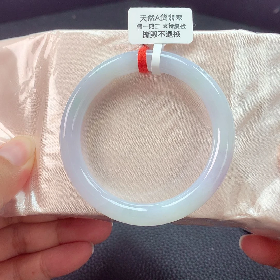 翡翠手镯未镶嵌天然缅甸A货翡翠手镯