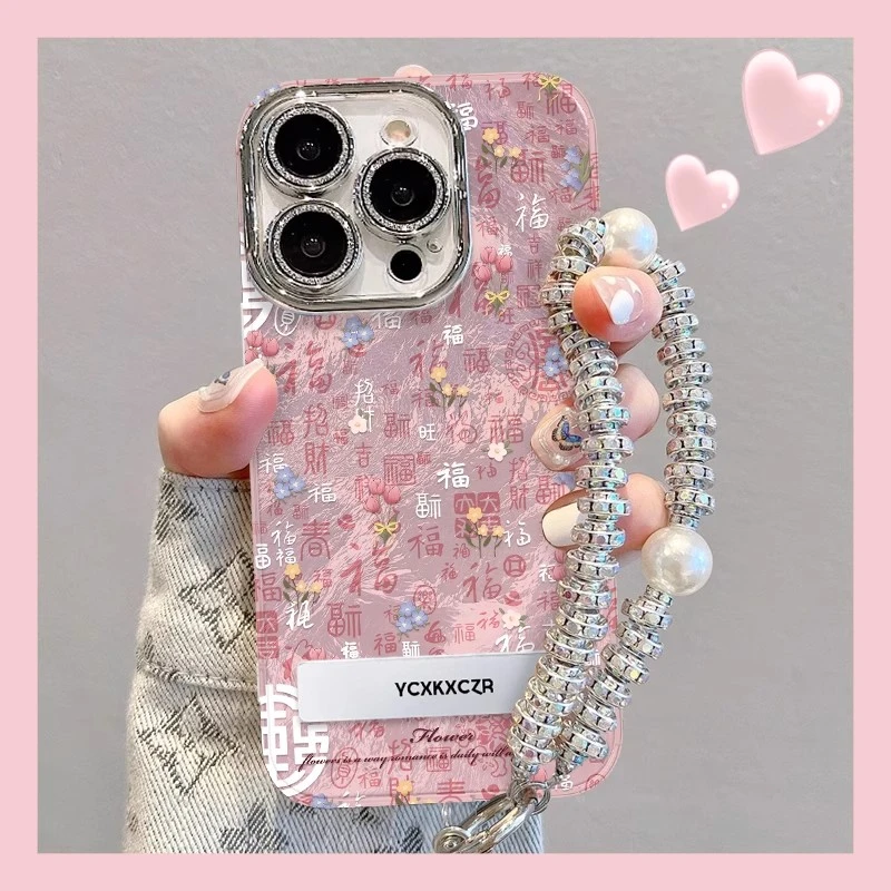 EXMX百福手机壳适用苹果/promax可爱女神流行小众新款iPhone/13/8