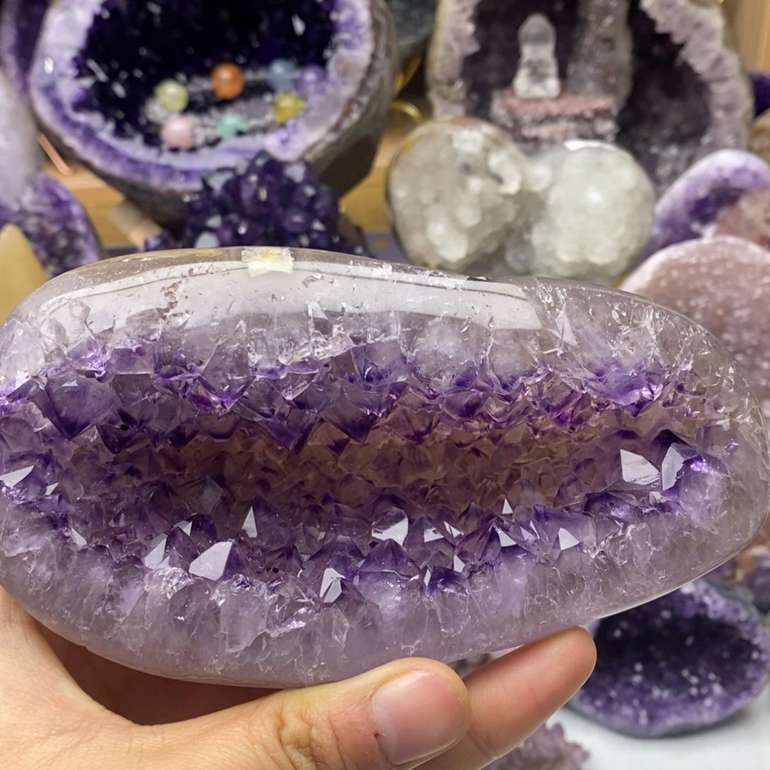 未镶嵌大型摆件（非配饰）紫晶