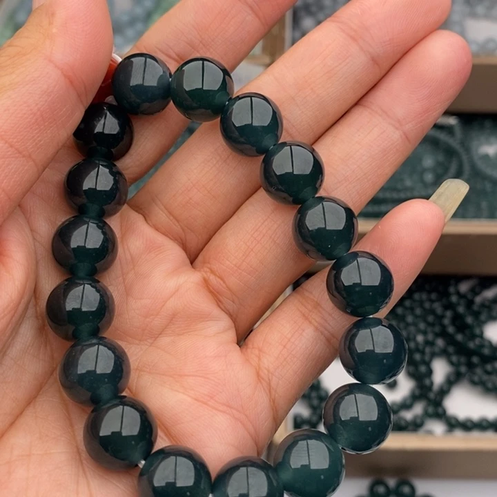 ****莎翡翠未镶嵌手链手串