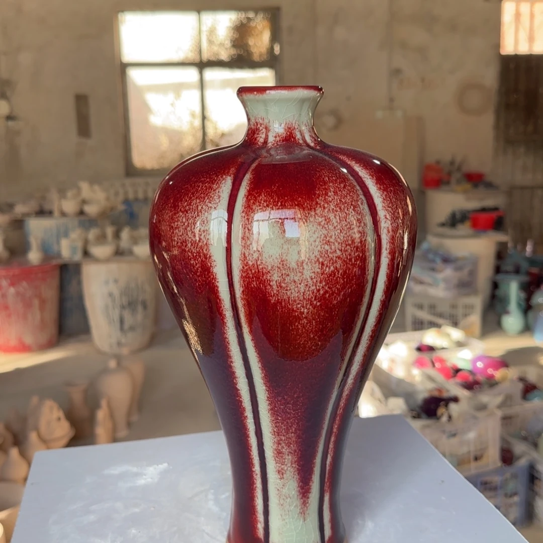 摆件陶郑家钧窑摆件