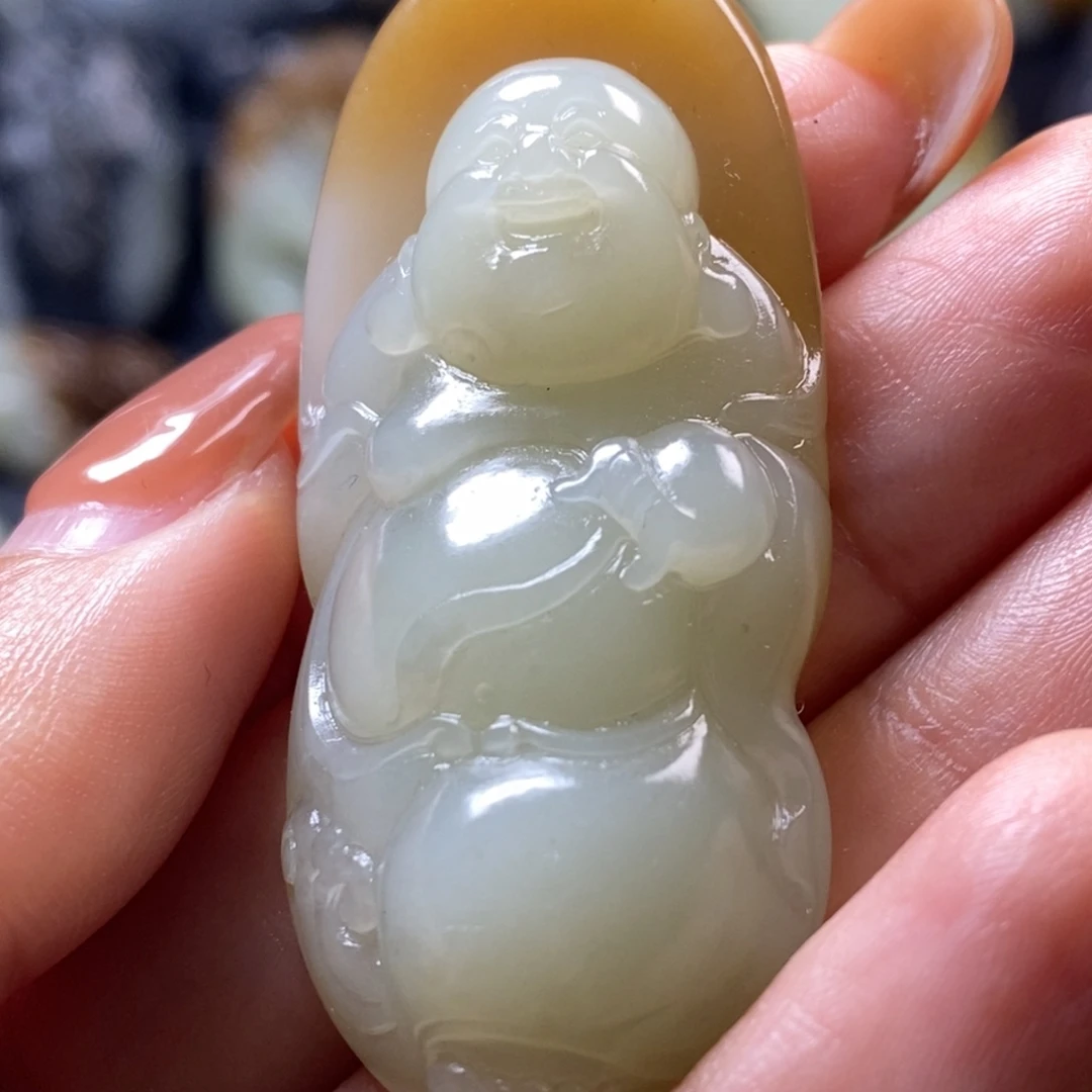 未镶嵌和田玉挂件