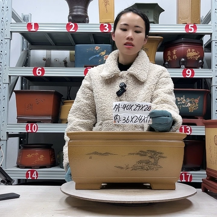 花盆紫砂紫砂花盆