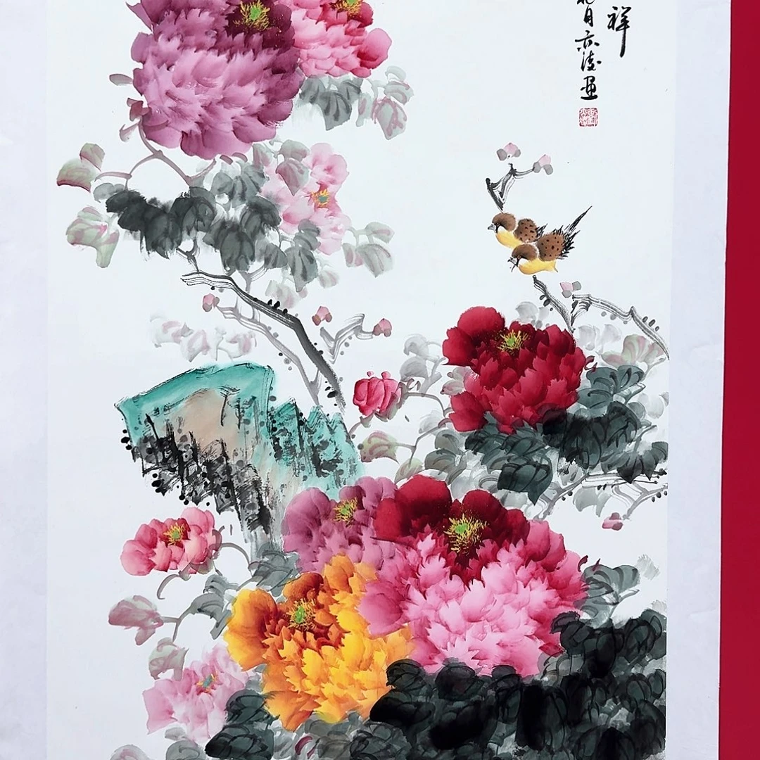 国画刘老师8平尺精品