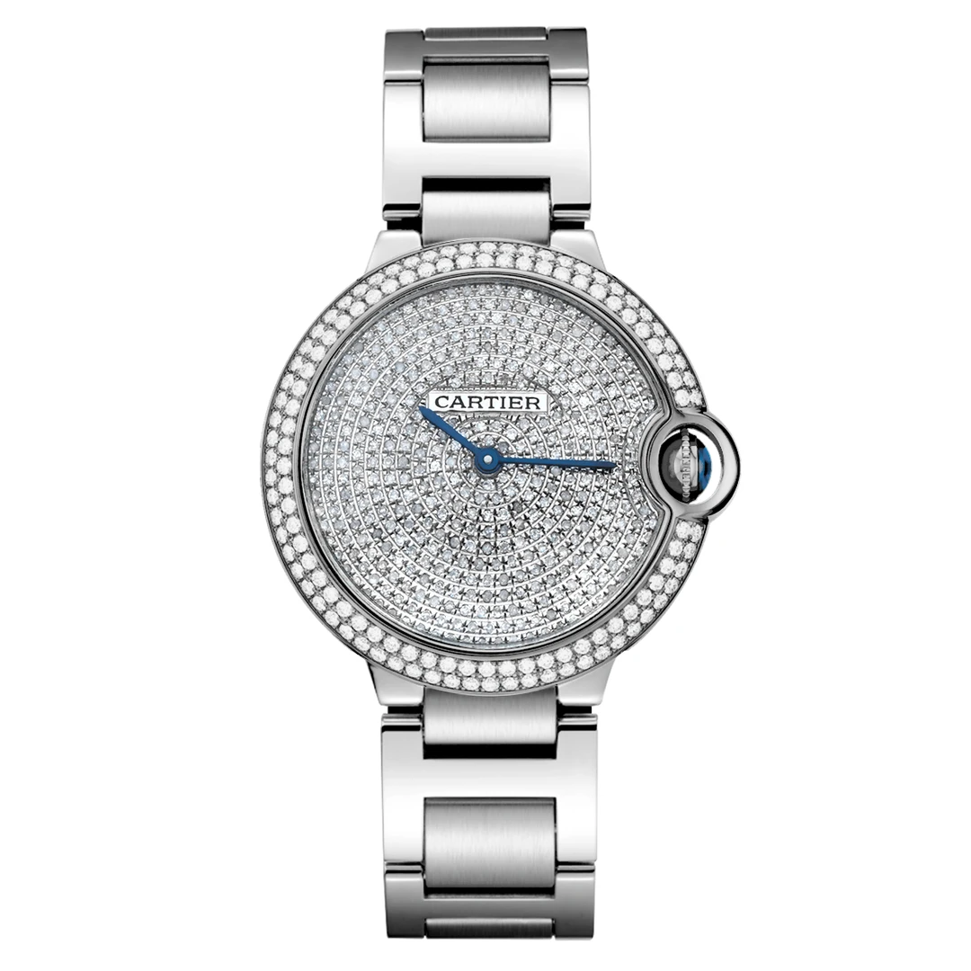 99新 Cartier/卡地亚 蓝气球系列W69011Z4腕表/后钻/WHT024156