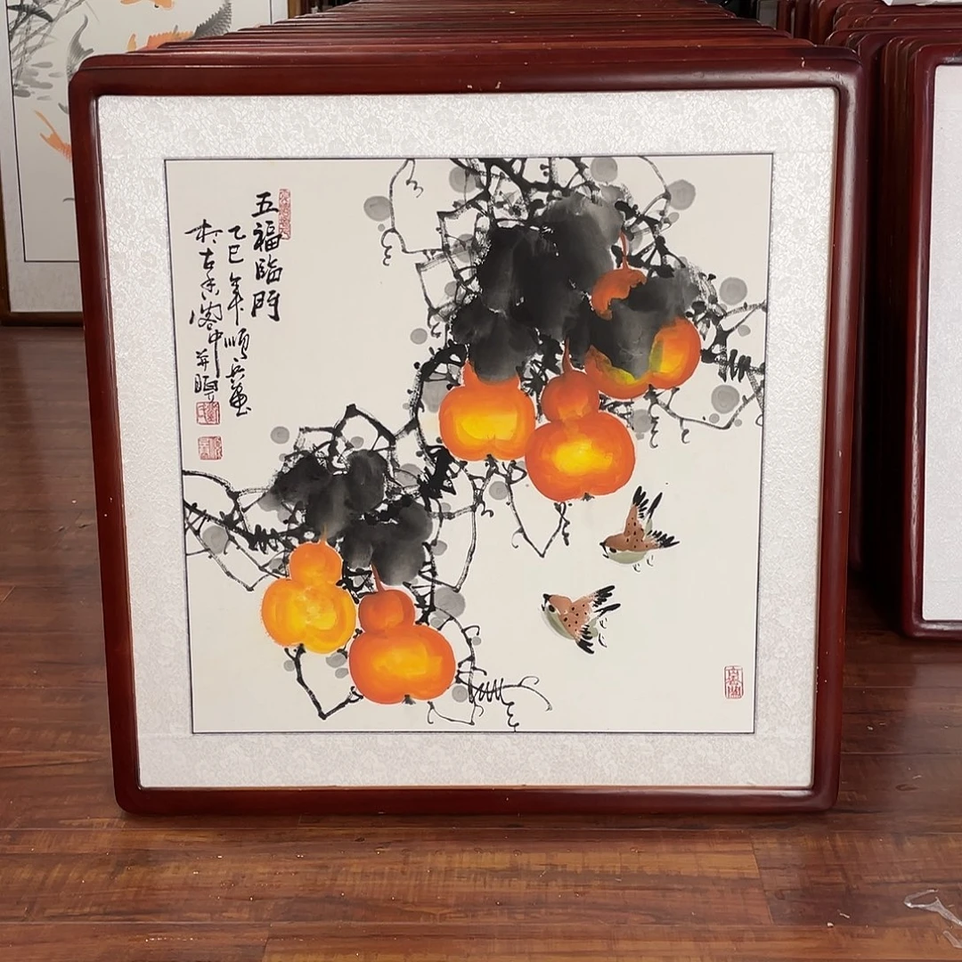 国画带框尺寸63*63厘米