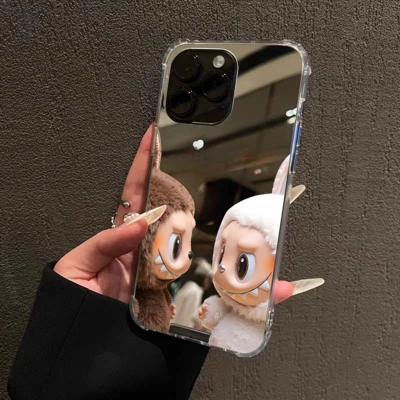 大首领天使labubu手机壳适用苹果16promax拉布布小米1513VIVO华为