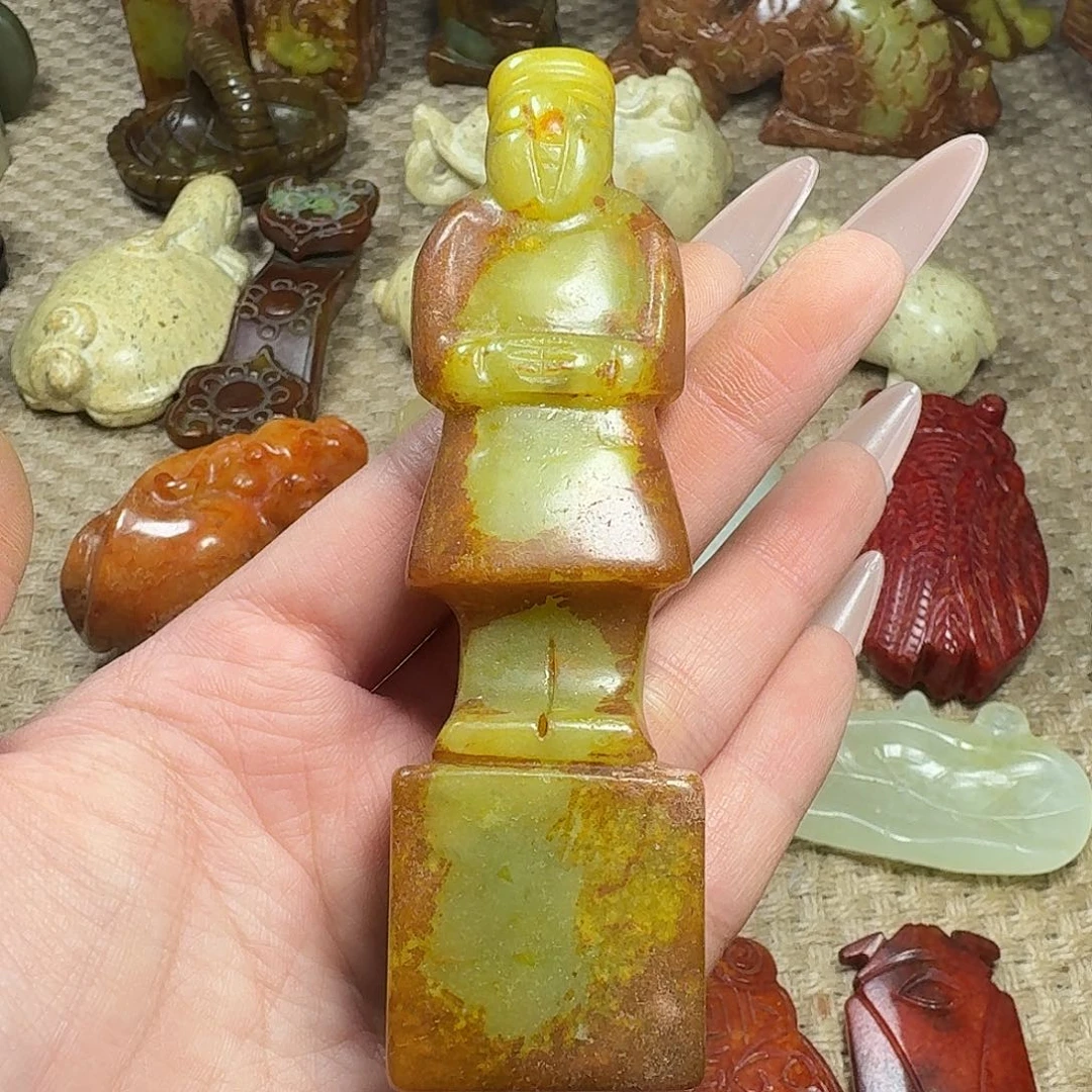白玉菩提吊坠挂件