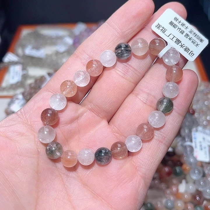 水晶手链未镶嵌206号多样性发一  8+