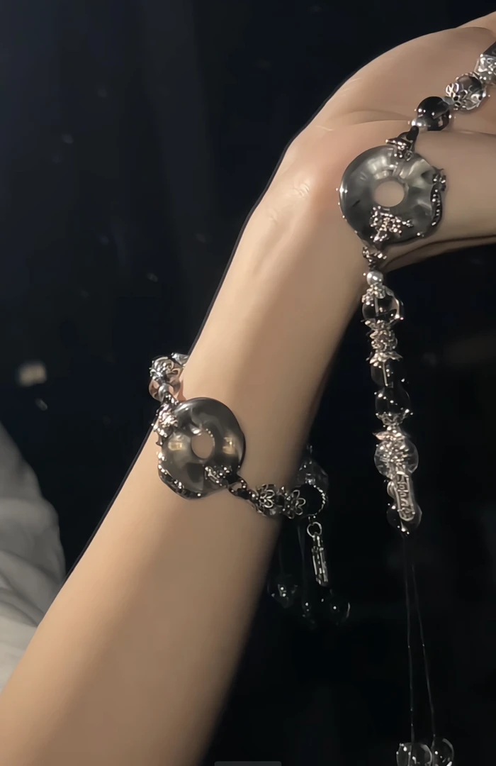 合金琉璃手链 【玄离】原创手链手作新中式古风单圈编绳仙侠手工