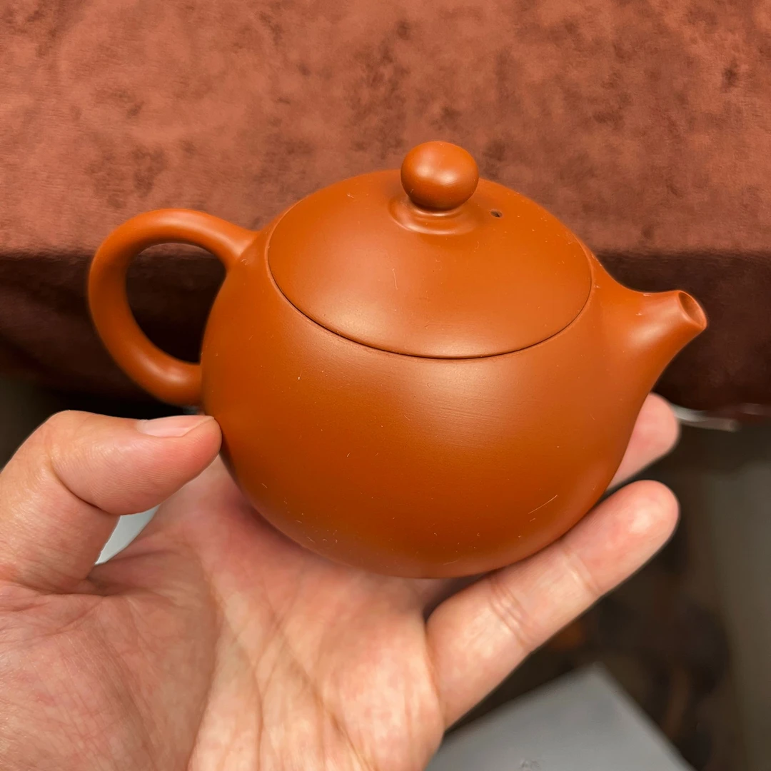 朱泥西施美人壶--