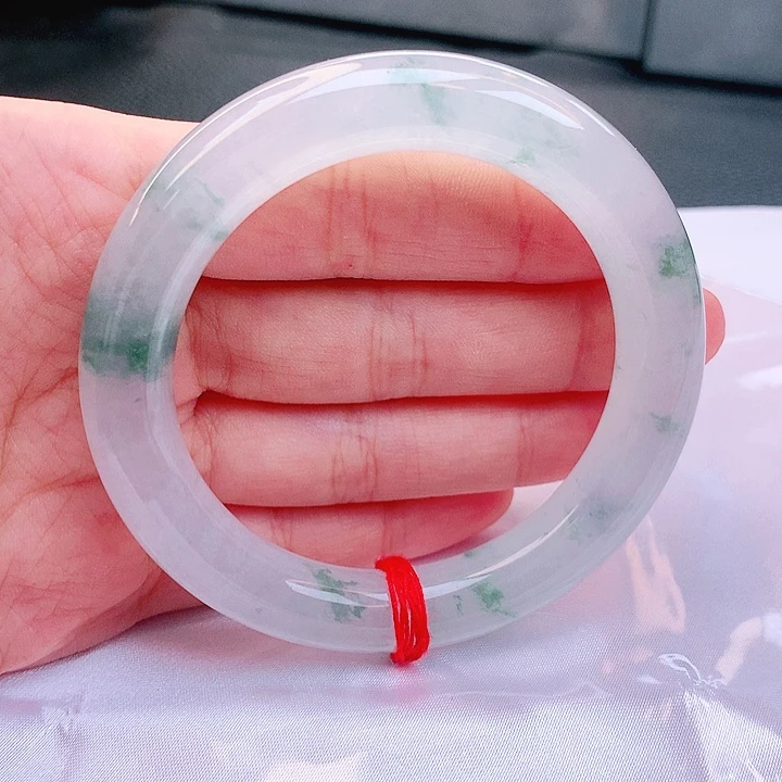 翡翠未镶嵌手镯缅甸天然a货翡翠
