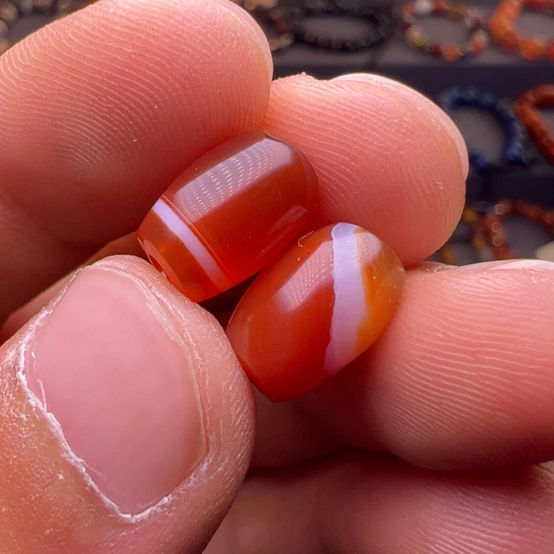 玛瑙/玉髓合金颈饰