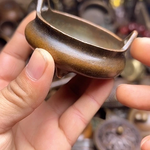 铜制文玩把玩物件