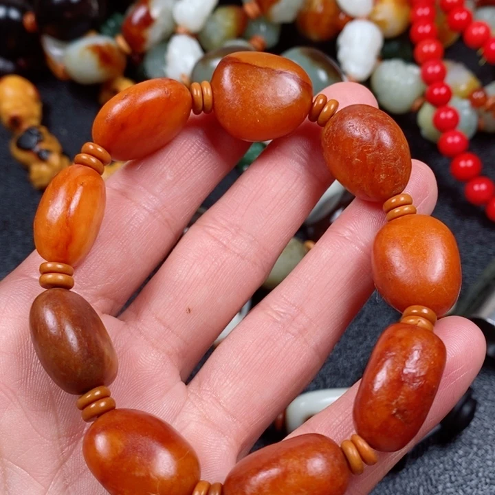 和田玉手链未镶嵌