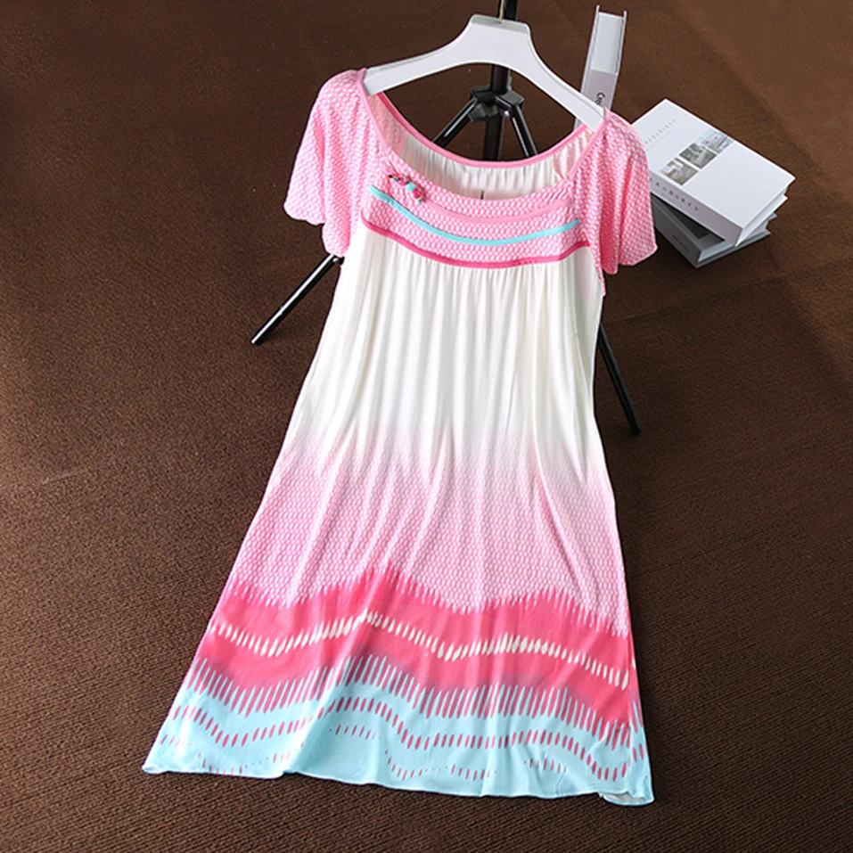 女款睡裙舒适亲肤柔软学生宽松可爱公主风甜美仙女连衣裙P-2D122