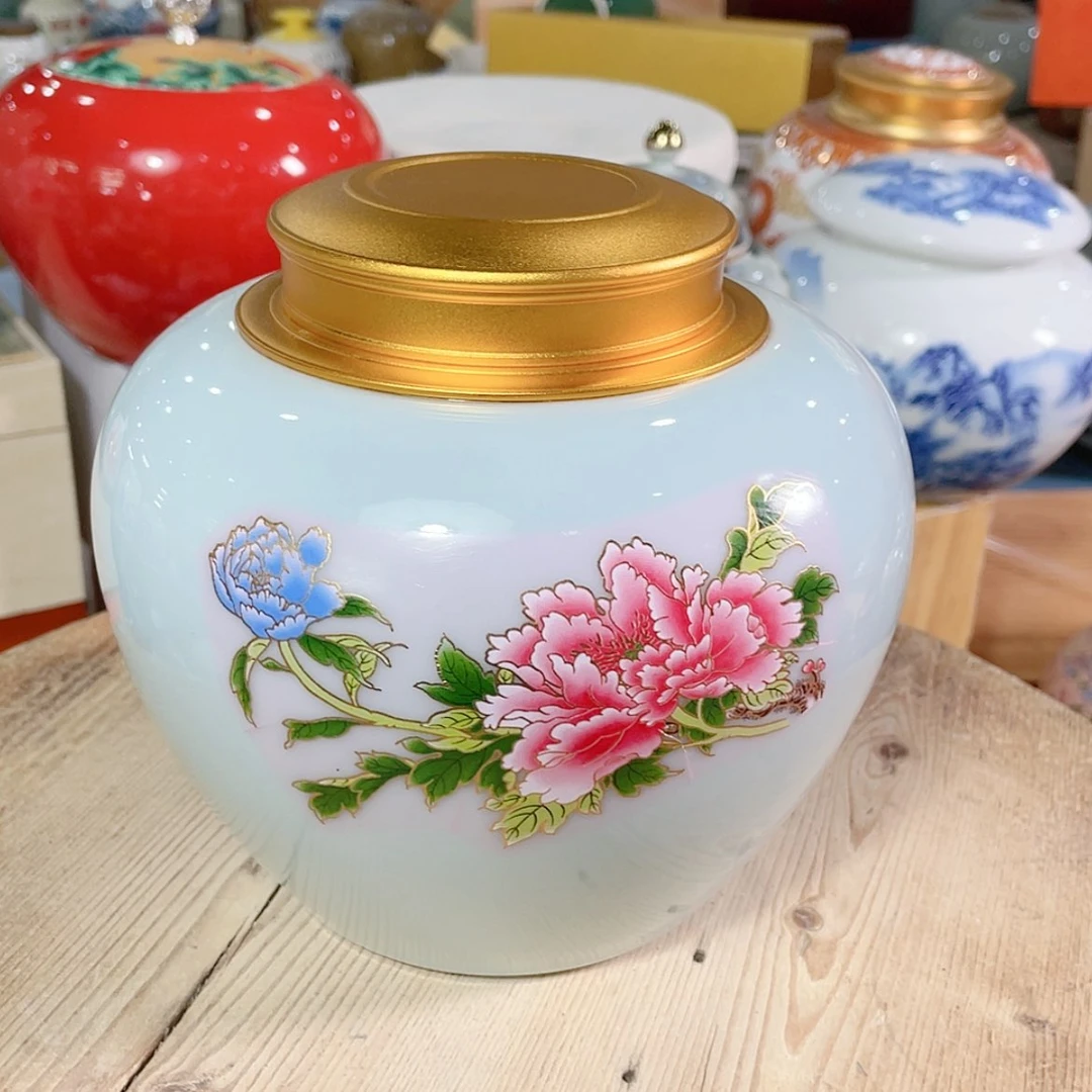 【闪购商品】罐陶瓷茶叶罐密封罐