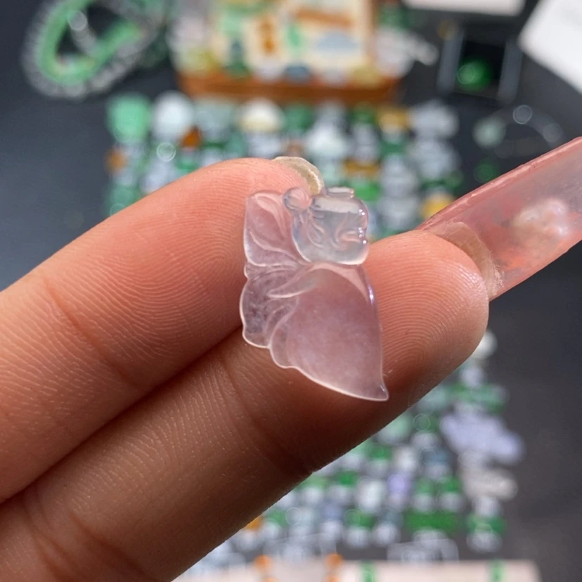 【闪购商品】翡翠挂件未镶嵌仙子