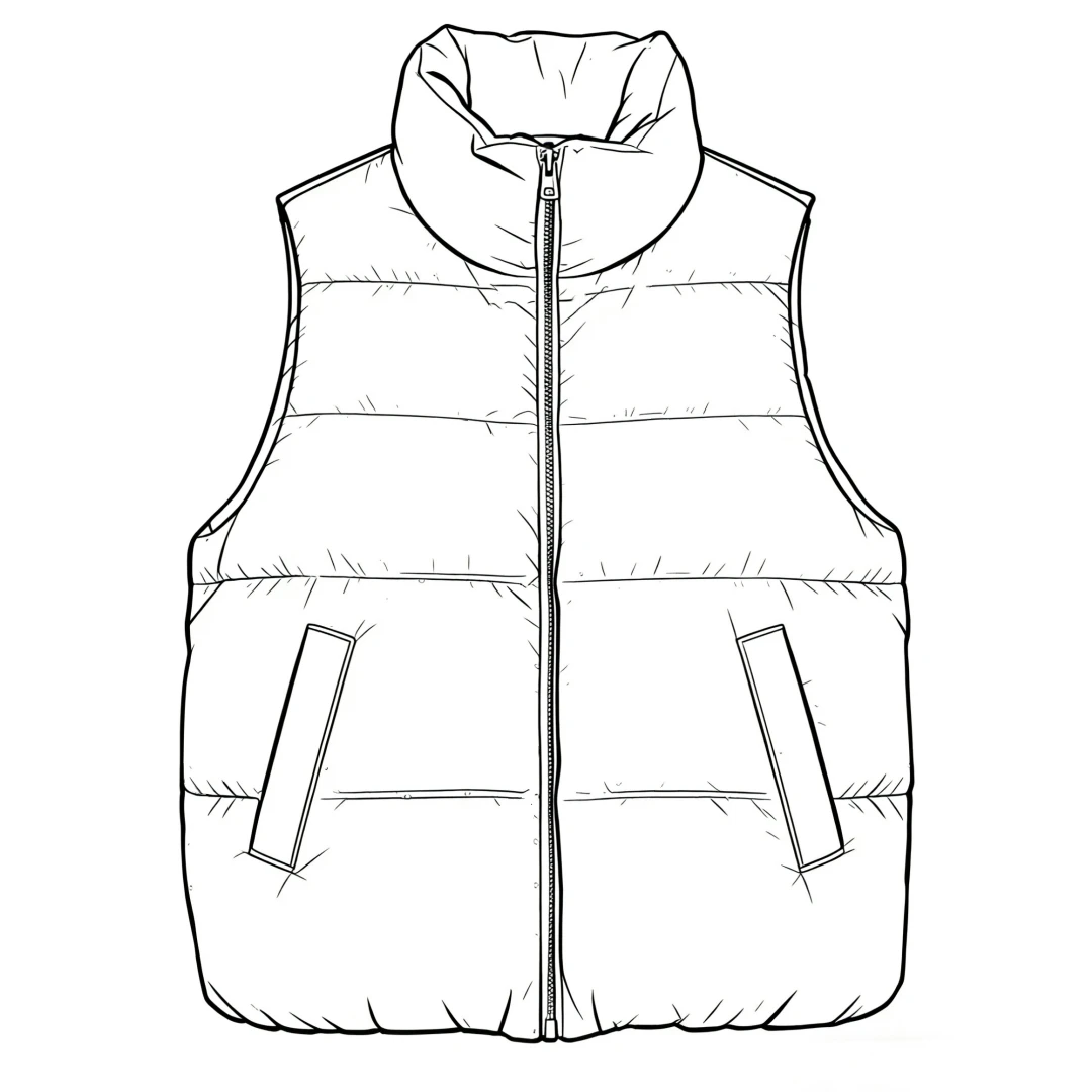 【MonTendre】 秋冬新款 J 百搭立领重工烫钻保暖马甲羽绒服外套女