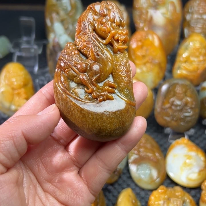 和田玉把件未镶嵌用****4