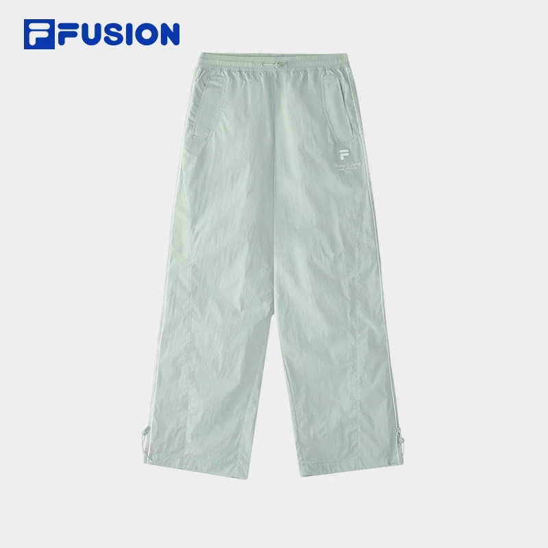 斐乐【遮肉显腿直】女秋季时尚宽松舒适百搭直筒梭织长裤T11W525804