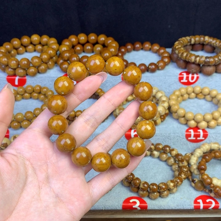 等***待手串紫金鼠15光珠