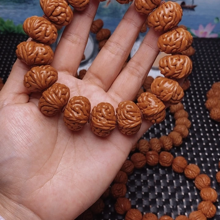 桃核手串东*人核桃手串