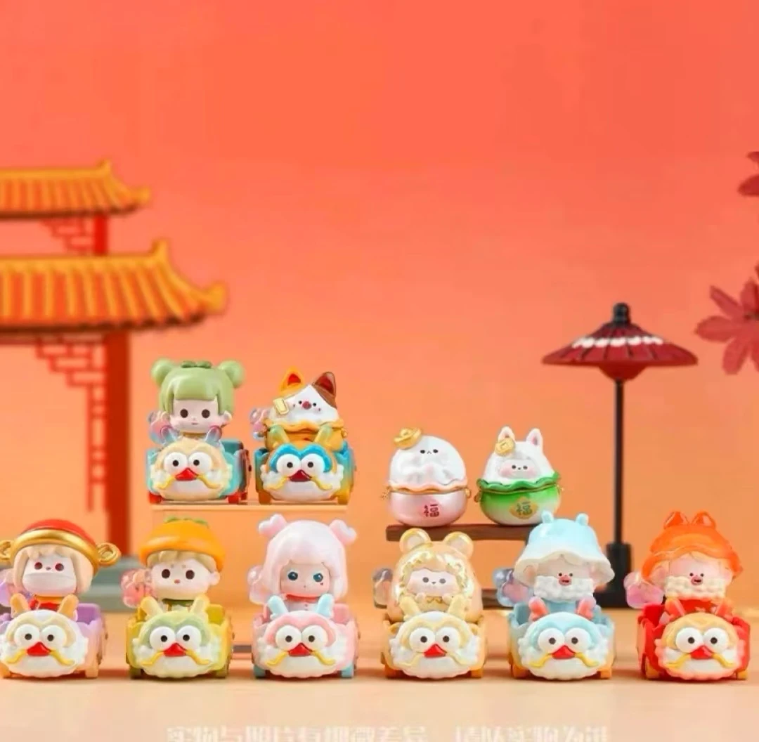 【啵啵代拆】嘿粉儿好运龙龙小火车萌粒