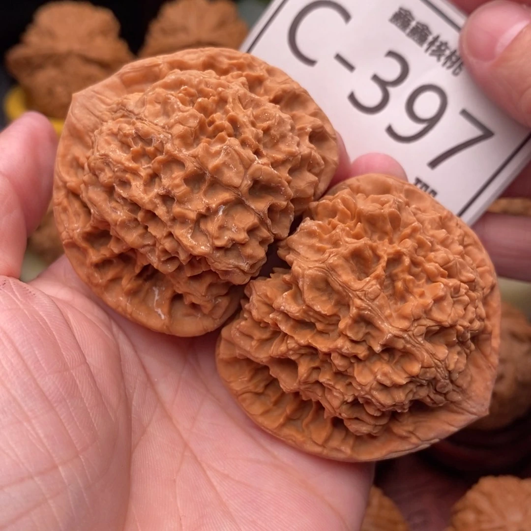 文玩核桃把件官帽51