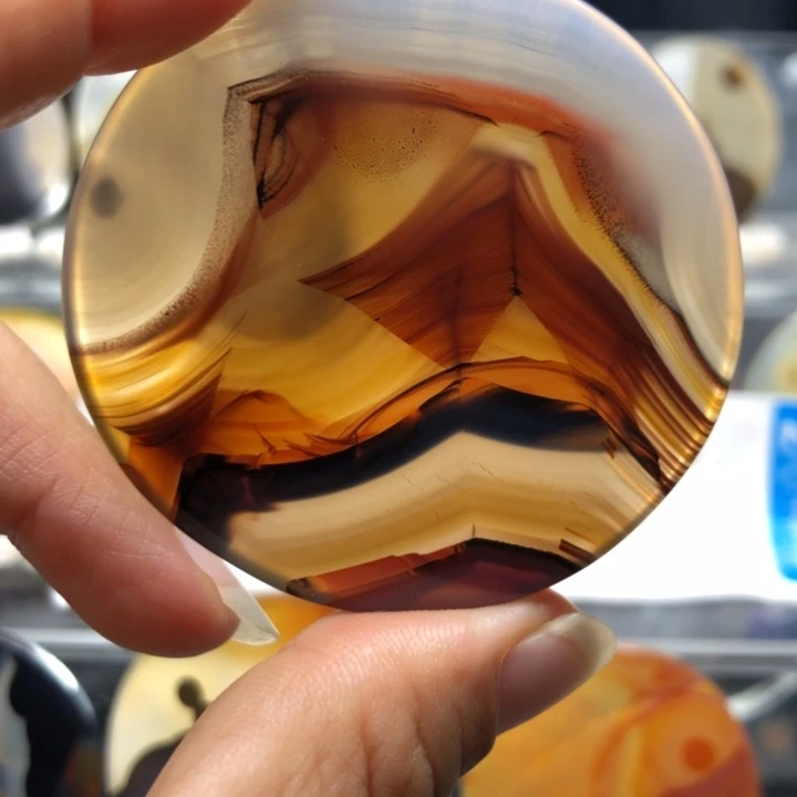 合金玛瑙/玉髓珠宝奇石97