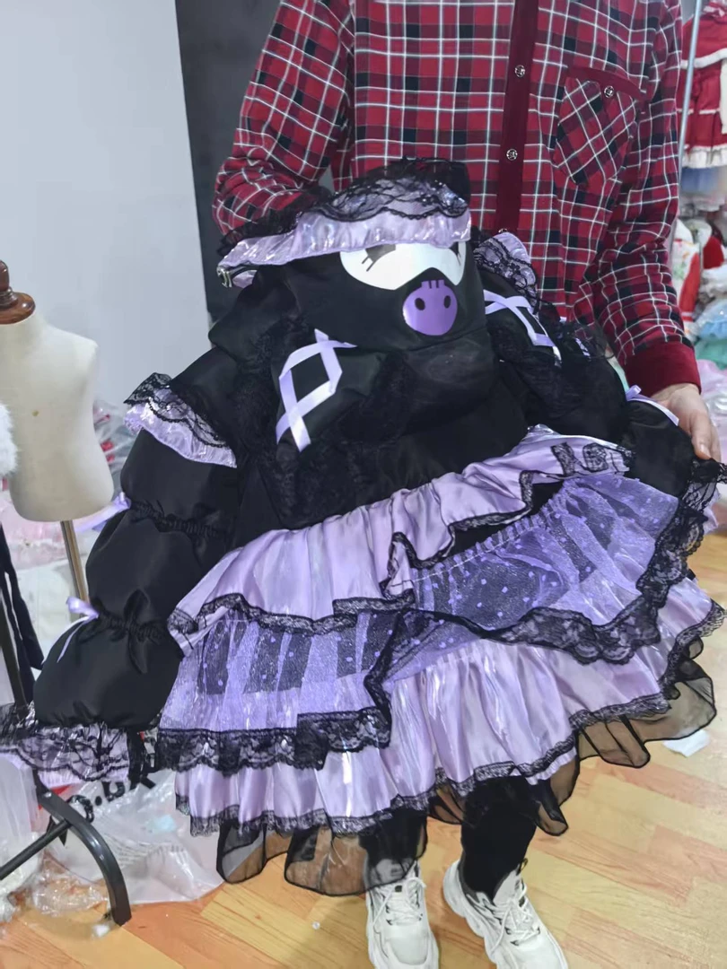 惜韩605好看库洛米棉服女童