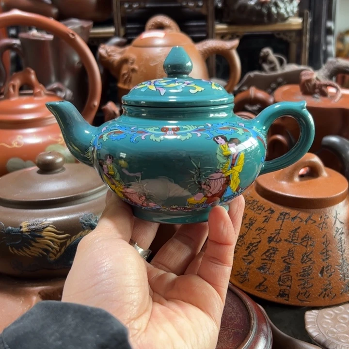 茶壶紫砂紫砂壶收藏起来吧