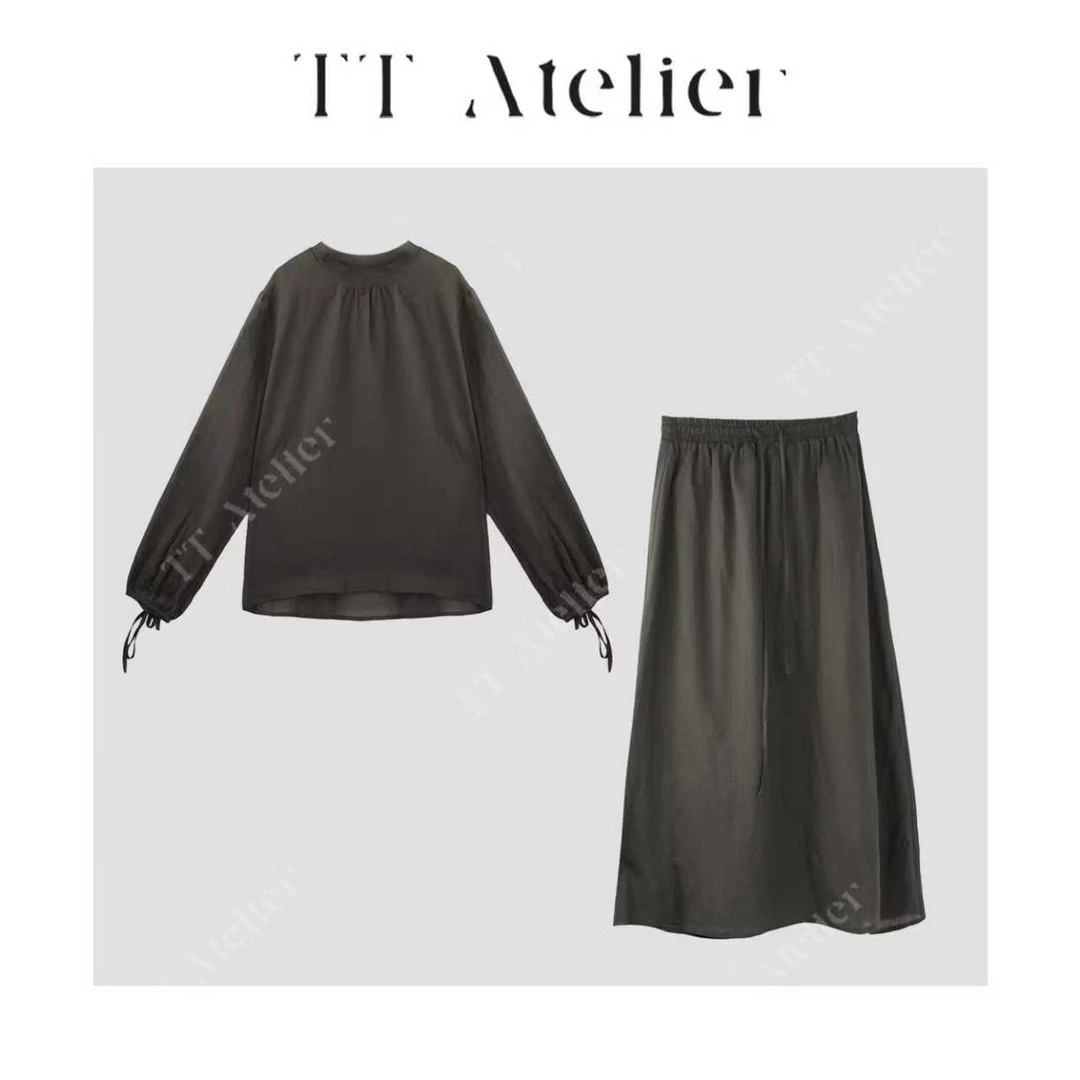 TT设计师【轻舞】No退No换 日系高级感苎麻套装TT190132