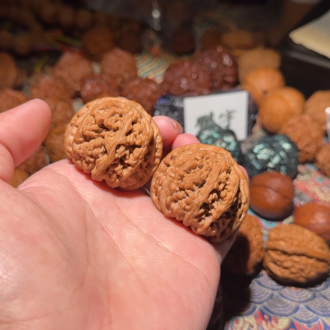 把件文玩核桃206号42平谷粗筋文玩核桃