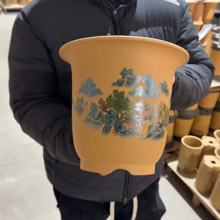 紫砂花盆破损补发