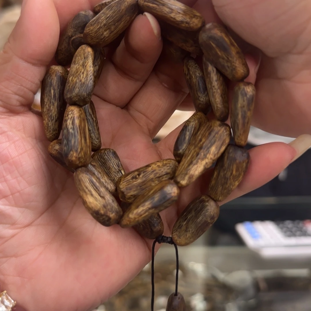 沉香手串多样性发1条树心油紫罗兰高货33克