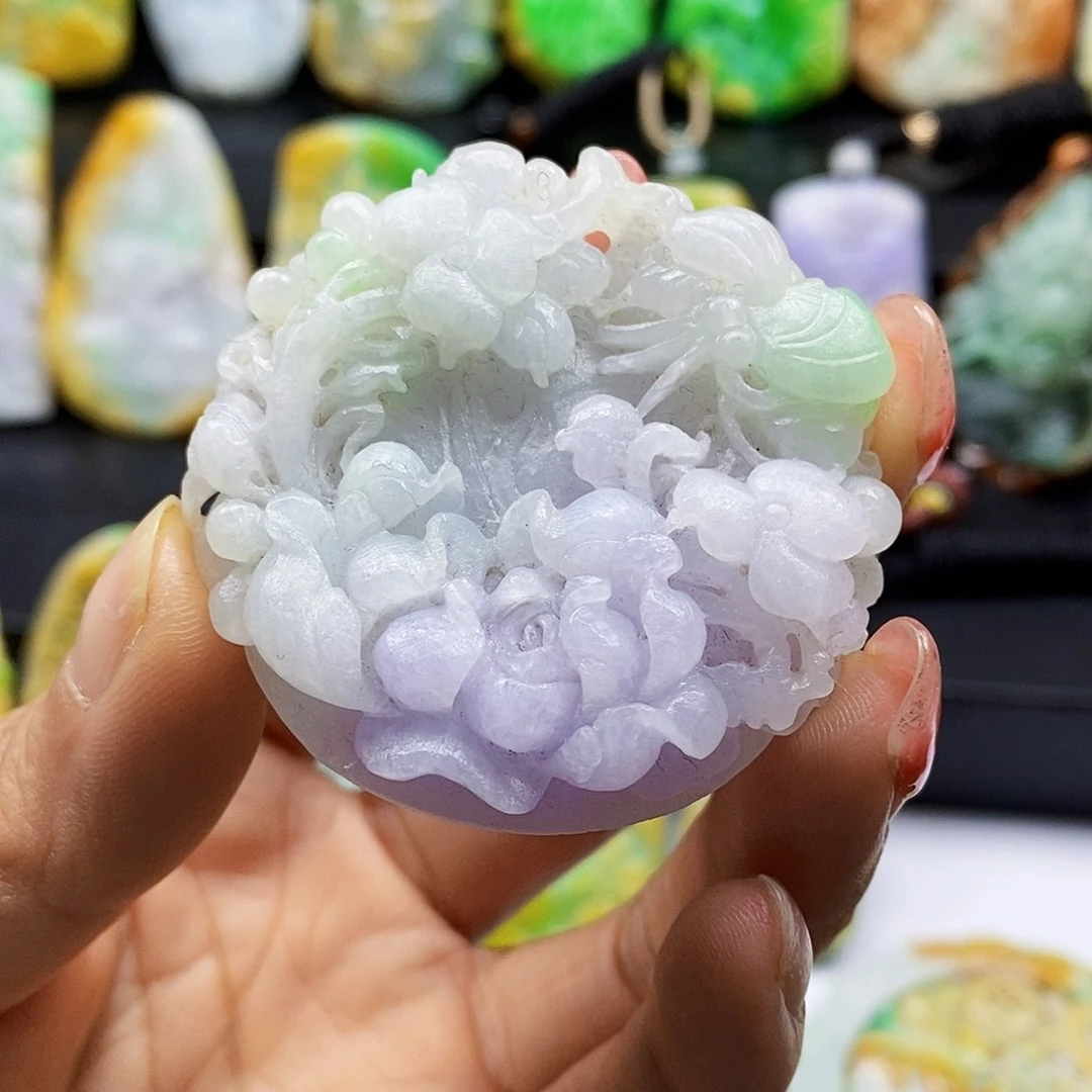 未镶嵌定制翡翠翡翠A 货一物一证