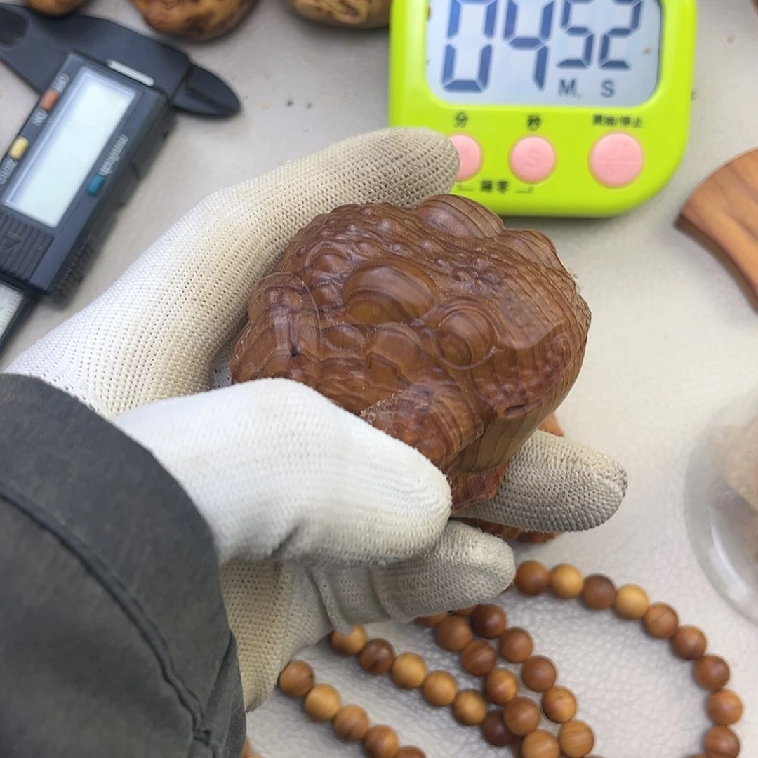 柏木（崖柏）把件椒**柳蛤蟆