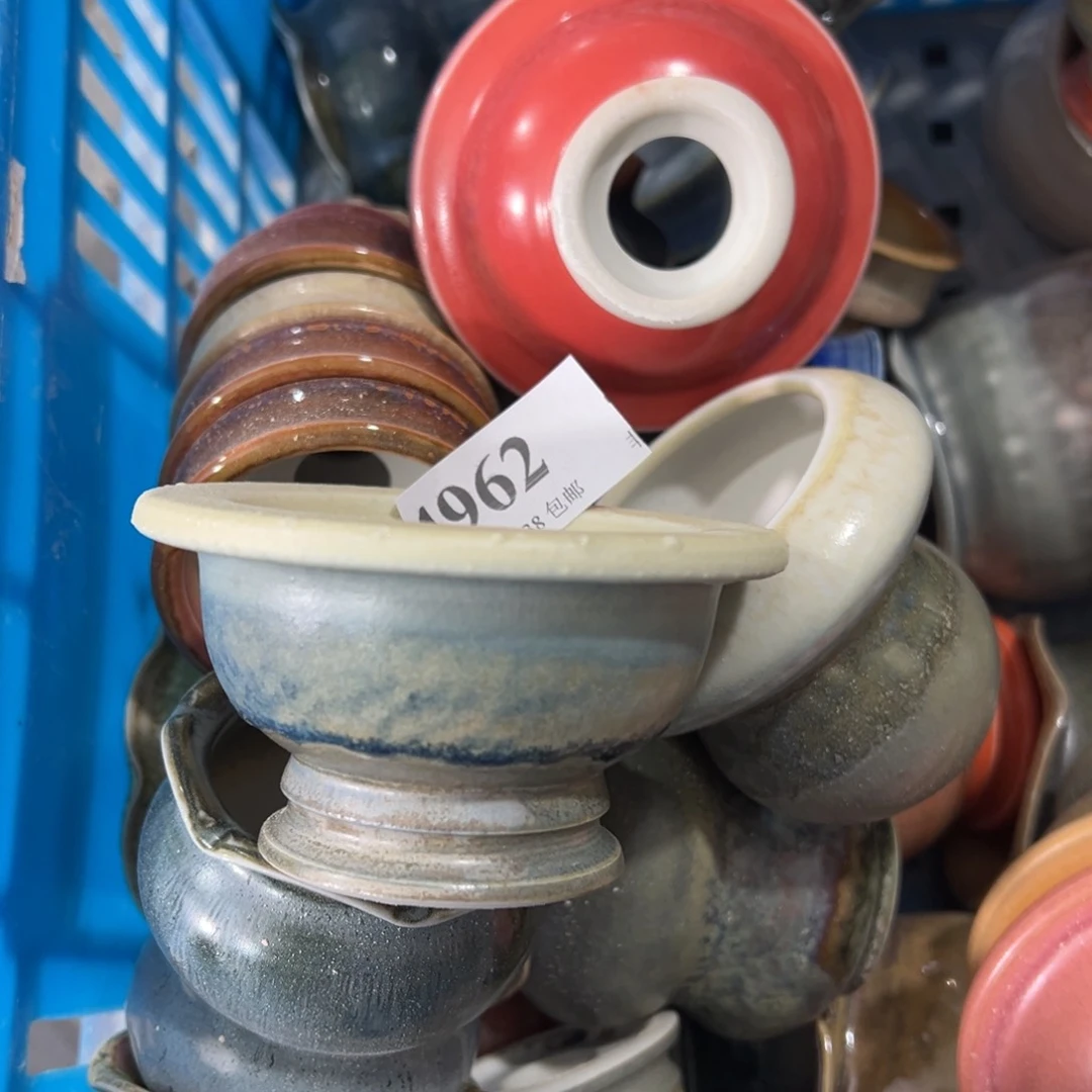 红陶景德镇手工花盆