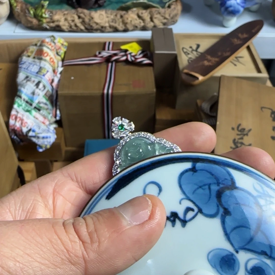 紫砂茶杯我家粉丝真好看啊