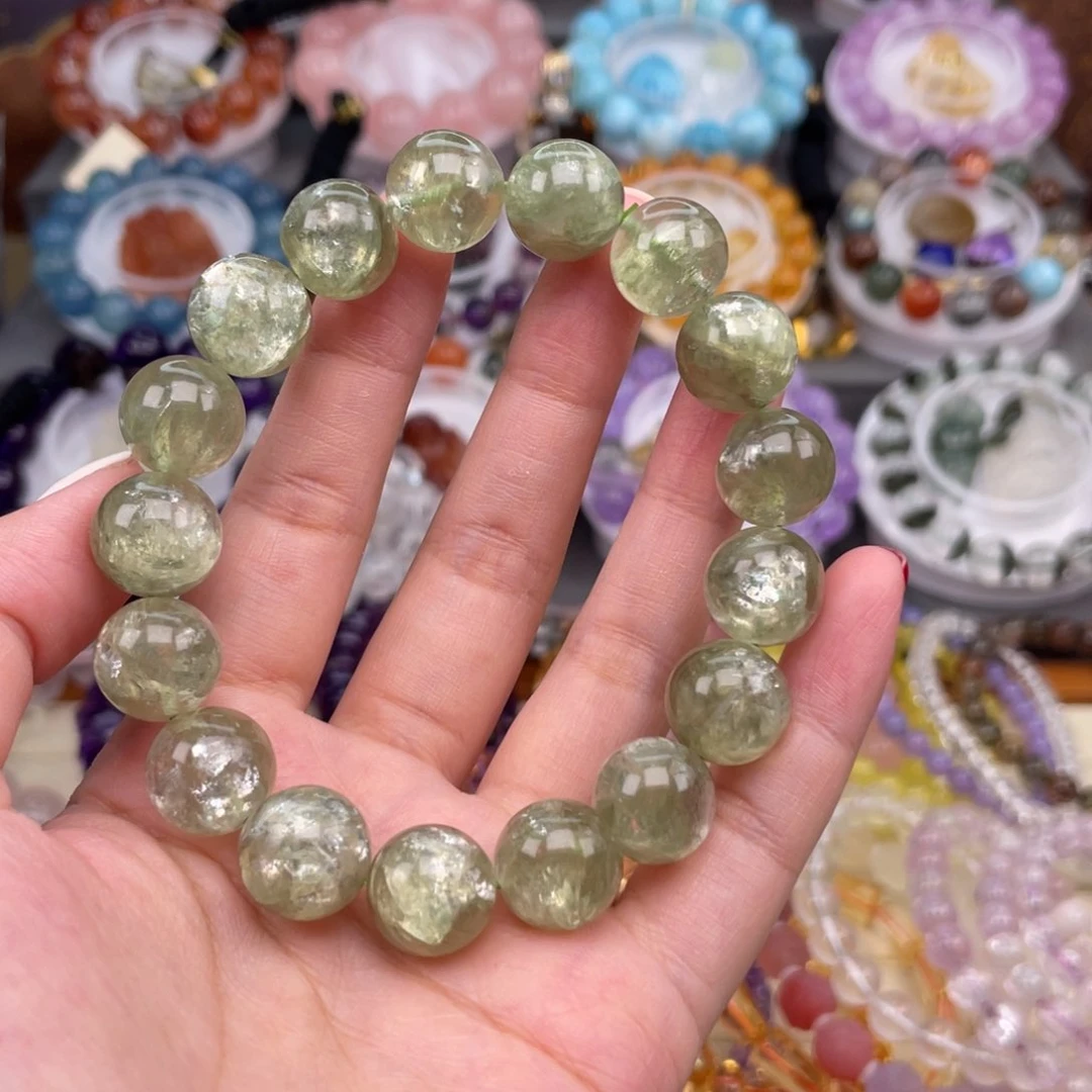 水晶手链未镶嵌S****?天然