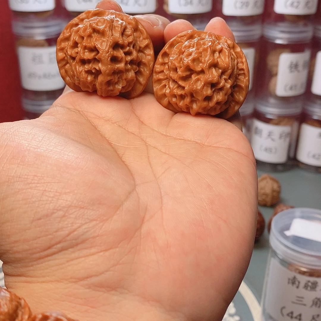 核桃把件唐*43尺寸龙鳞核桃