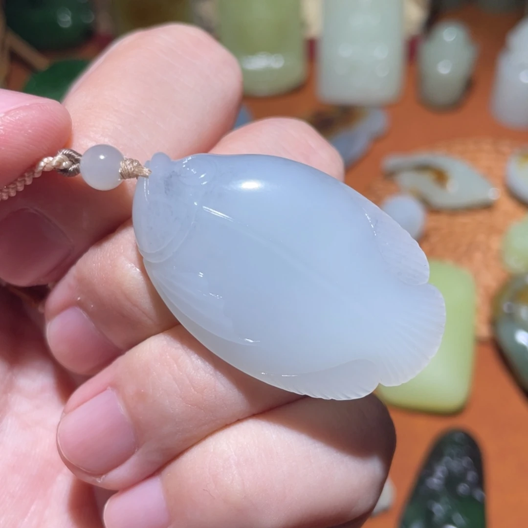 颈饰未镶嵌和田玉