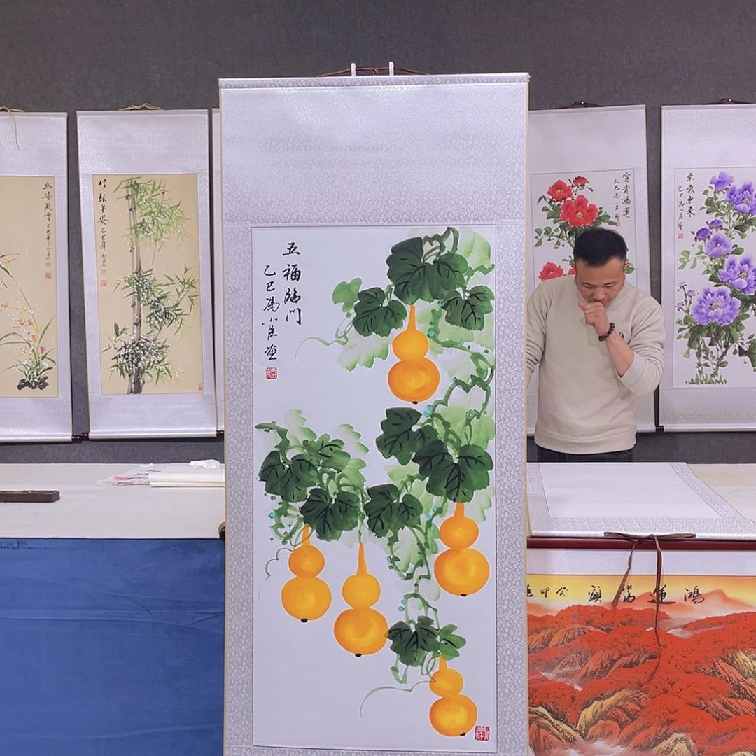 书法纯手工制作xin' 手绘