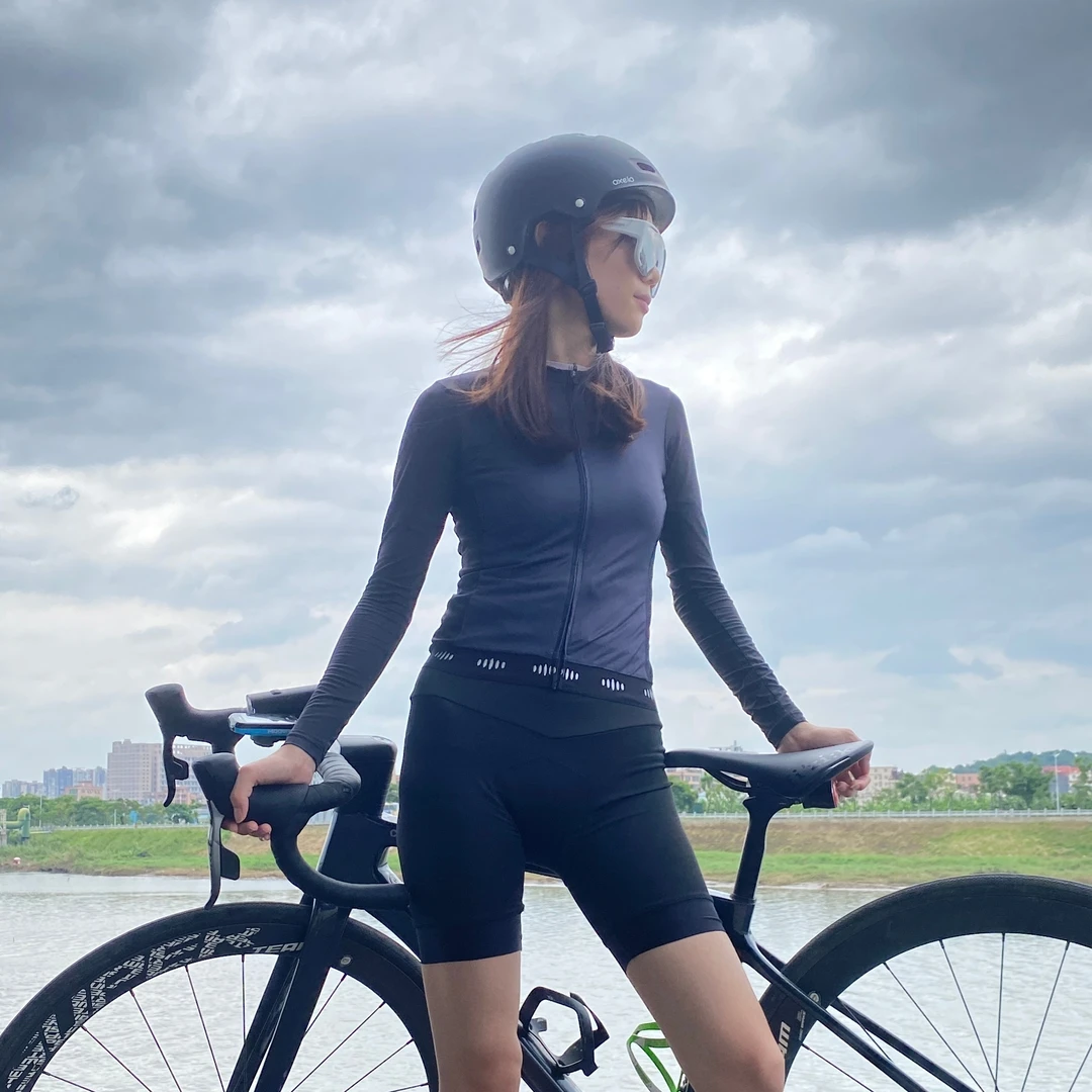 CA Cycling Artist长袖骑行服女士透气速干修身公路自行车上衣