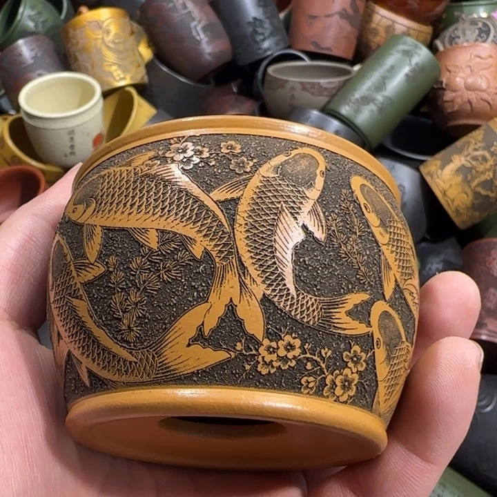 茶杯紫砂全手工制作工艺